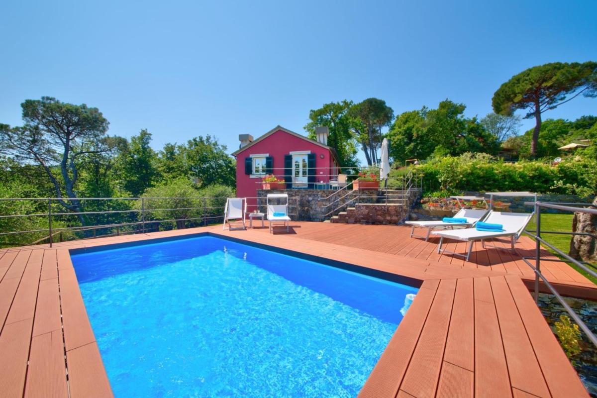 I Giardini Di Camogli - Villa Sarvia, Garden&Pool Exteriör bild